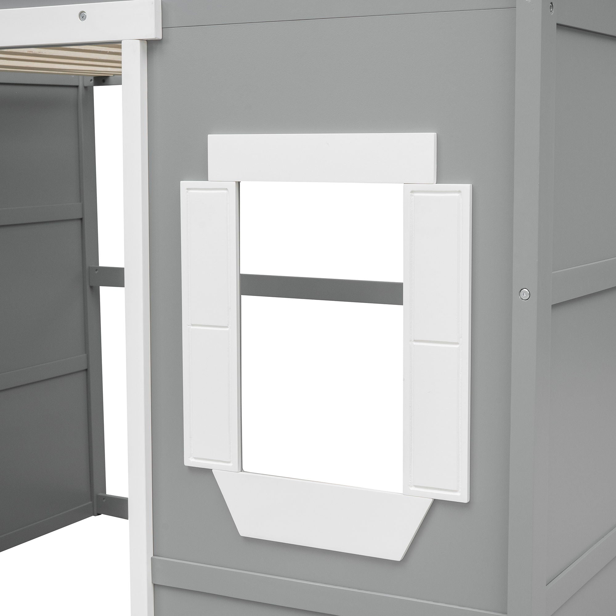 Elegant House Loft Bed With Ladder