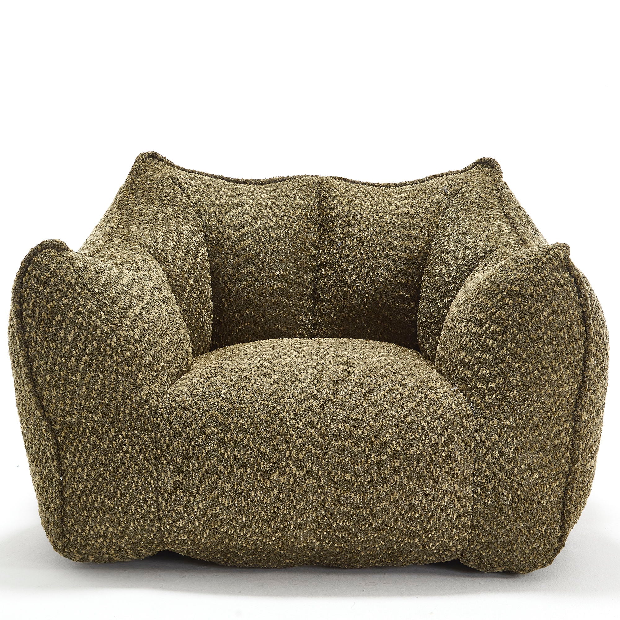 Comfortable Chenille Sofa Chairs With Highly Resilient Foam For Living Rooms And Bedrooms