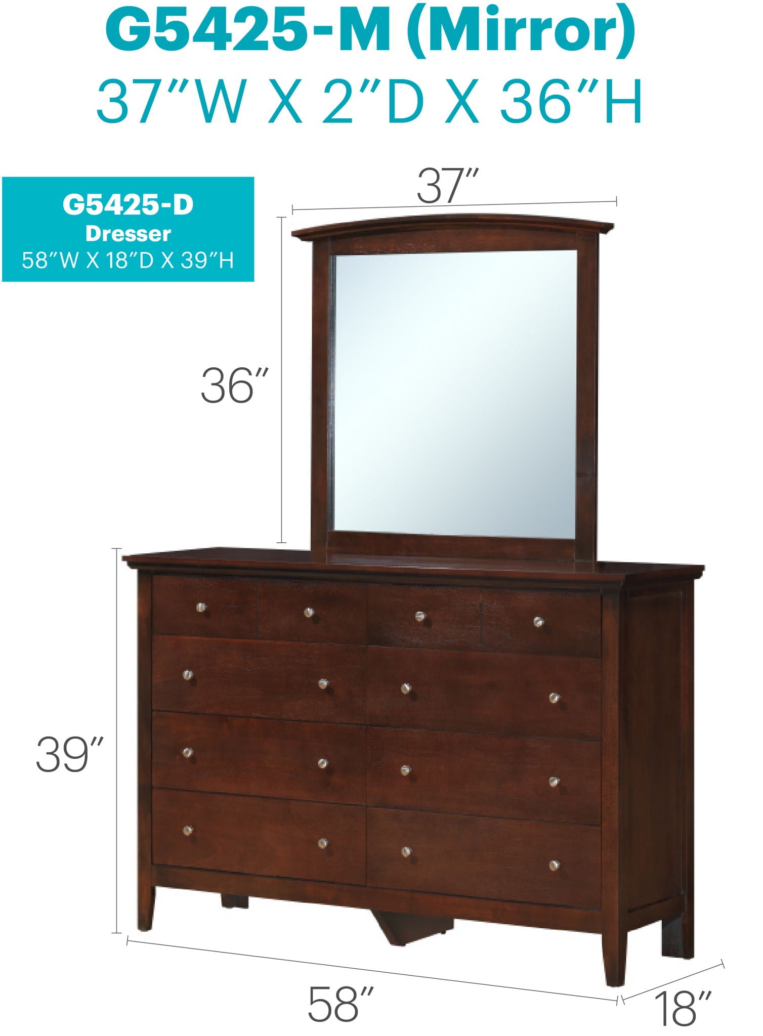 Elegant Casual Dresser For Any Room