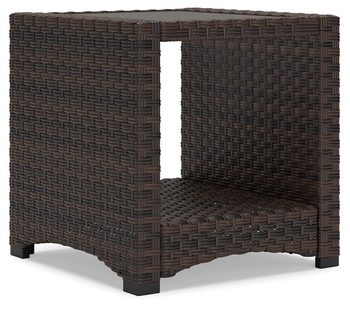 Signature Design by Ashley® Windglow - Brown - Square End Table | Meri Furniture