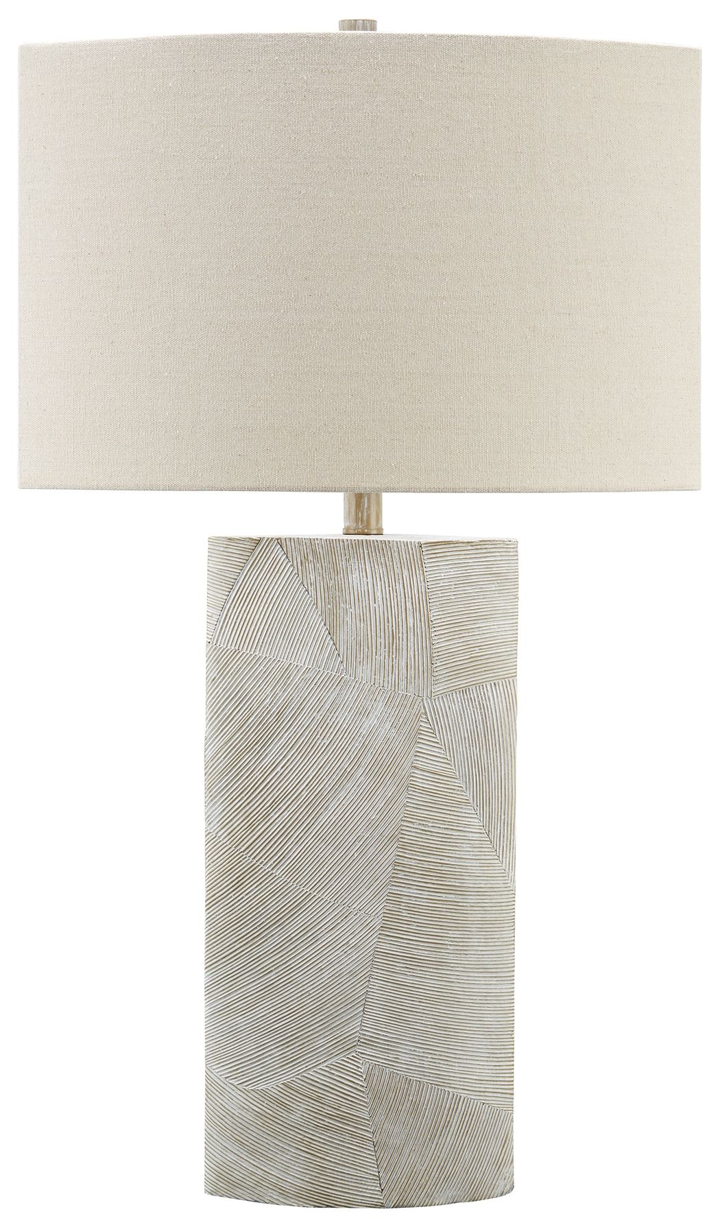 Ashley Furniture Bradard - Brown - Poly Table Lamp | Meri Furniture