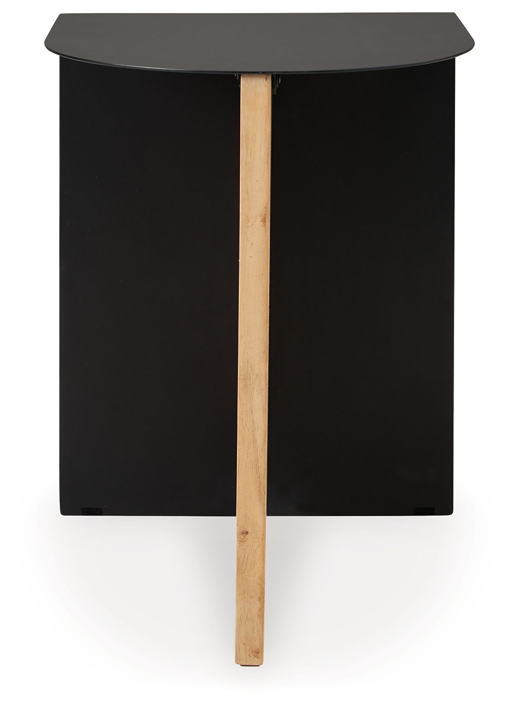 Signature Design by Ashley® Ladgate - Black / Natural - Accent Table | Meri Furniture