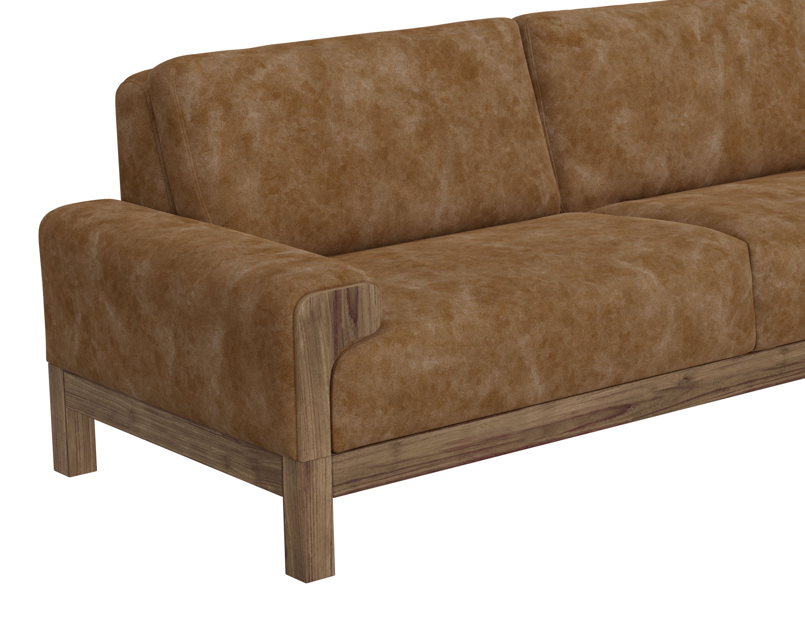 International Furniture Direct Sedona - Loveseat - Dark Brown | Meri Furniture