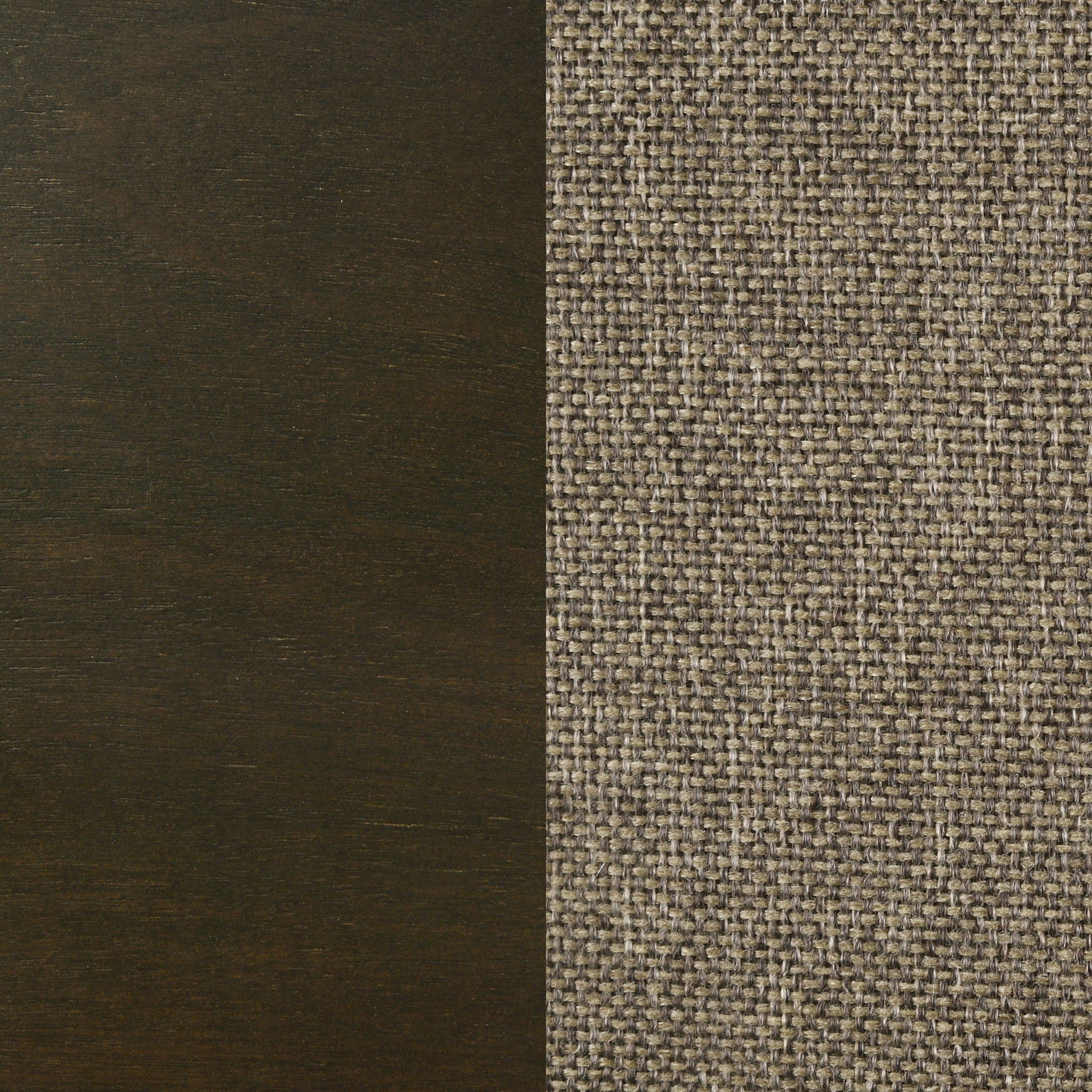 Clement - Upholstered Eastern King Bed - Dark Brown