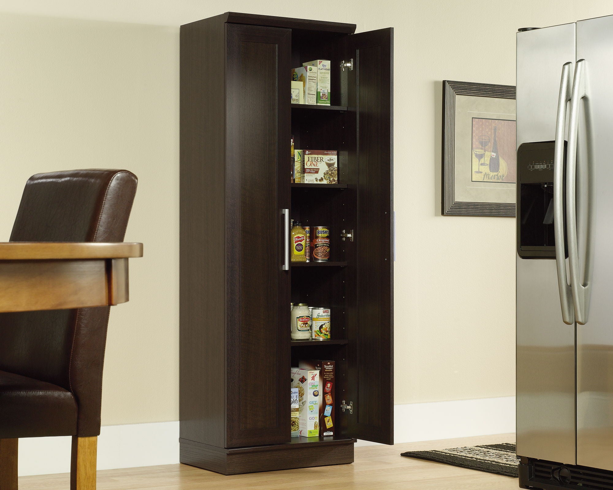Storage Cabinet in Dakota Oak
