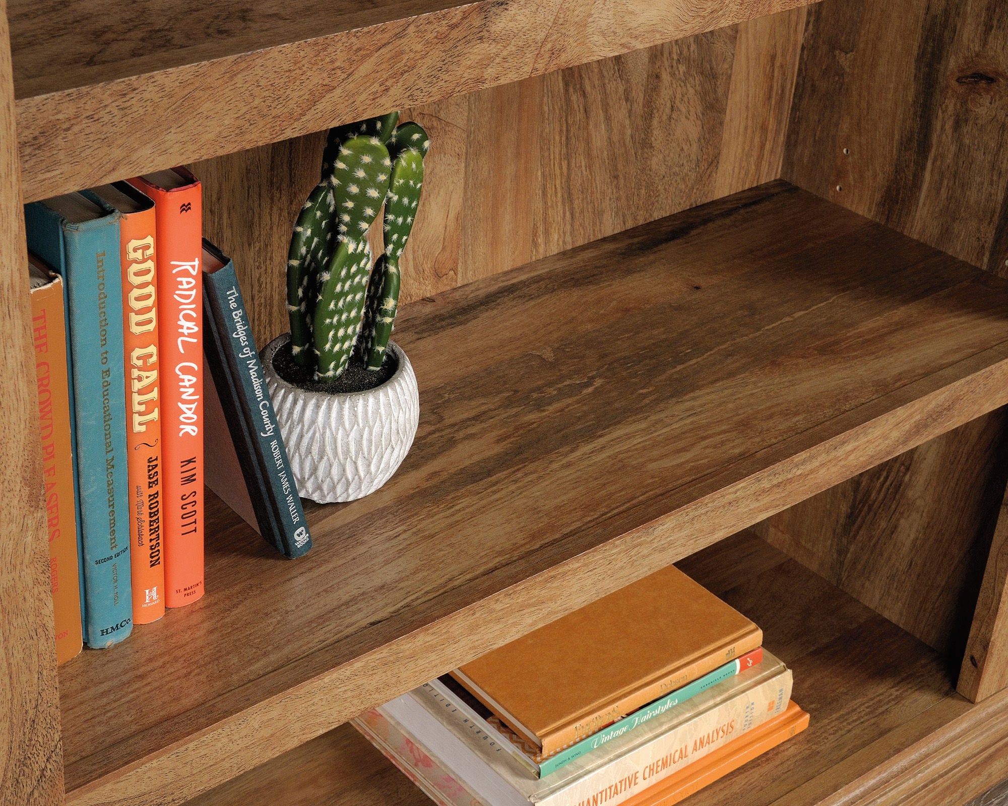 3-Shelf Bookcase Sindoori Mango