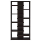 Altmark - 8-Shelf Open Bookcase - Cappuccino