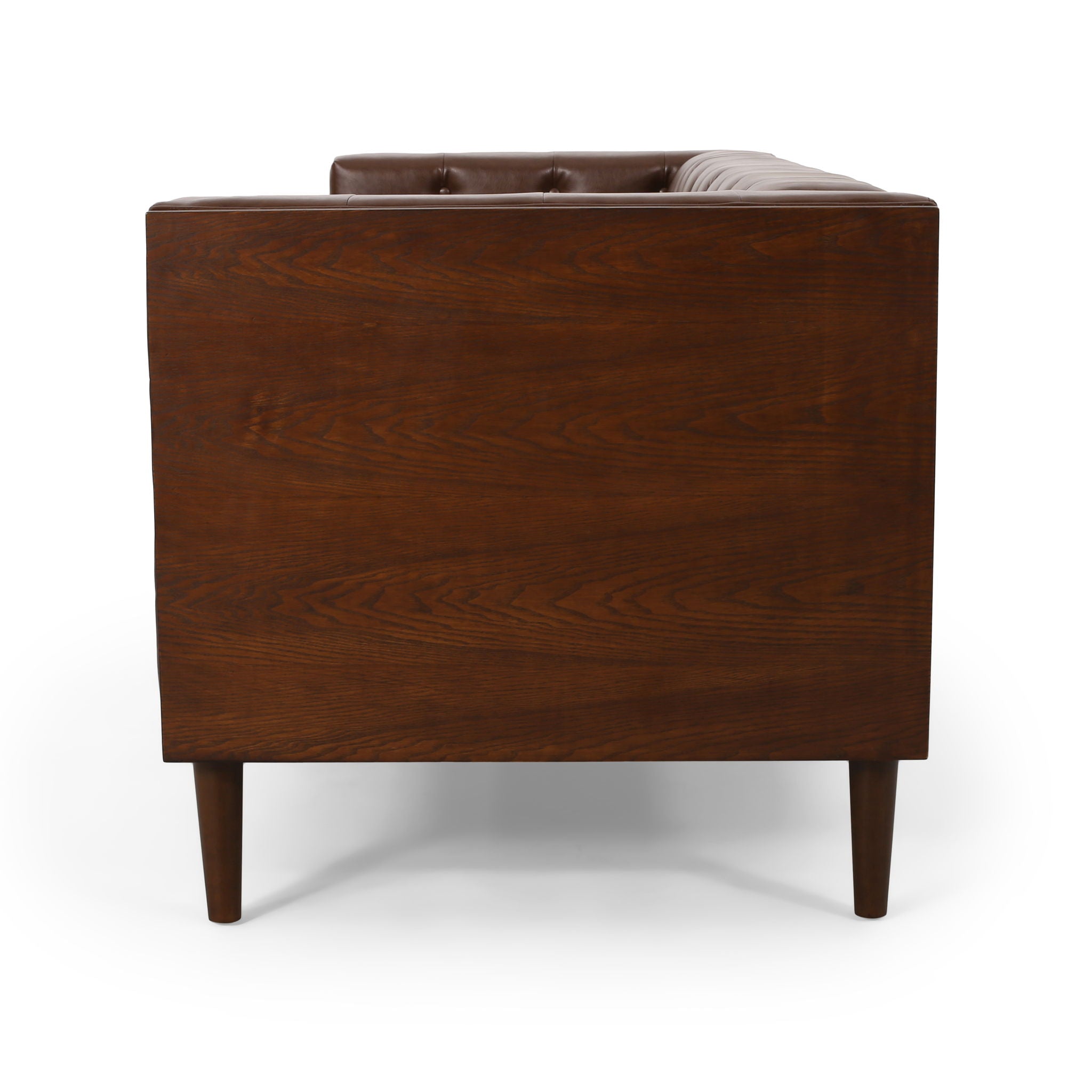 Contemporary 3 Seater Sofa With Tufted Design