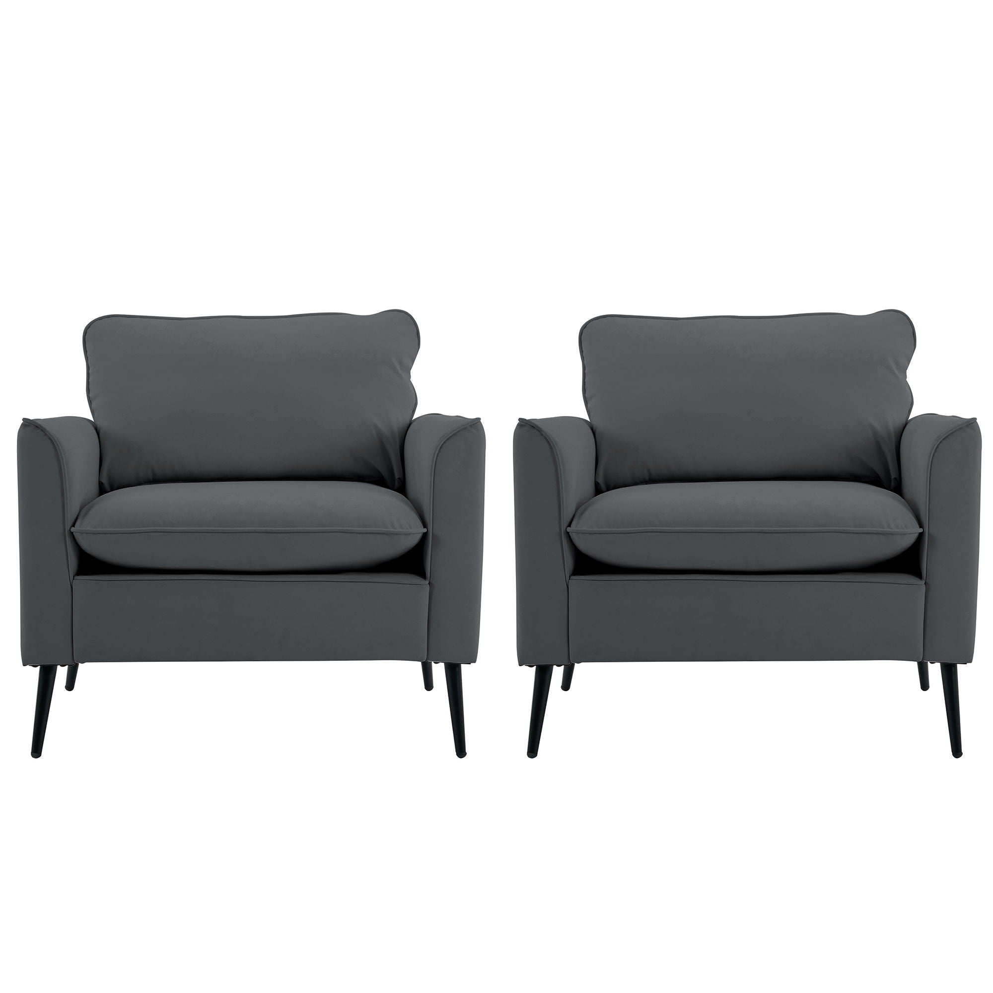 Nordic Retro Light Luxury Upholstered Sofa Chair