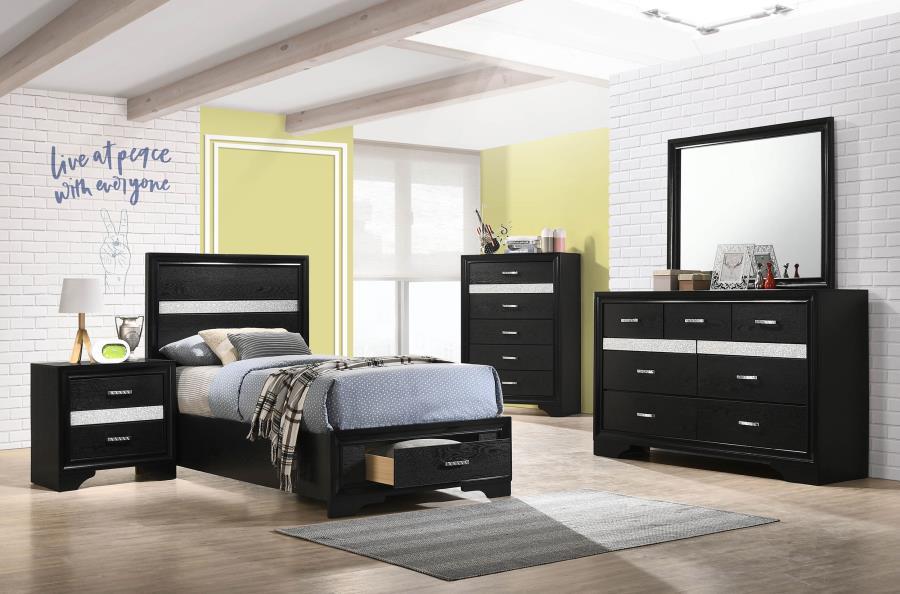 Coaster Fine Furniture Miranda - Storage Bedroom Set | Meri Furniture