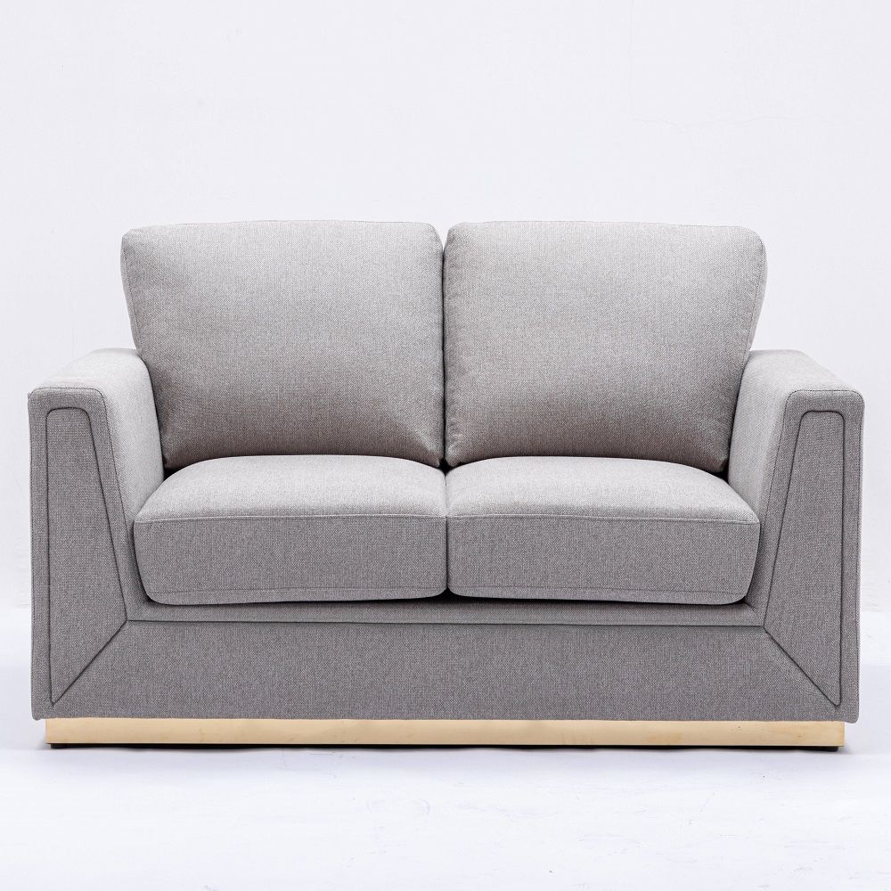 ACME Valin - Loveseat - Grey | Meri Furniture