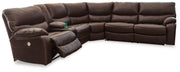 Signature Design by Ashley® Family Circle - Power Reclining Sectional | Meri Furniture