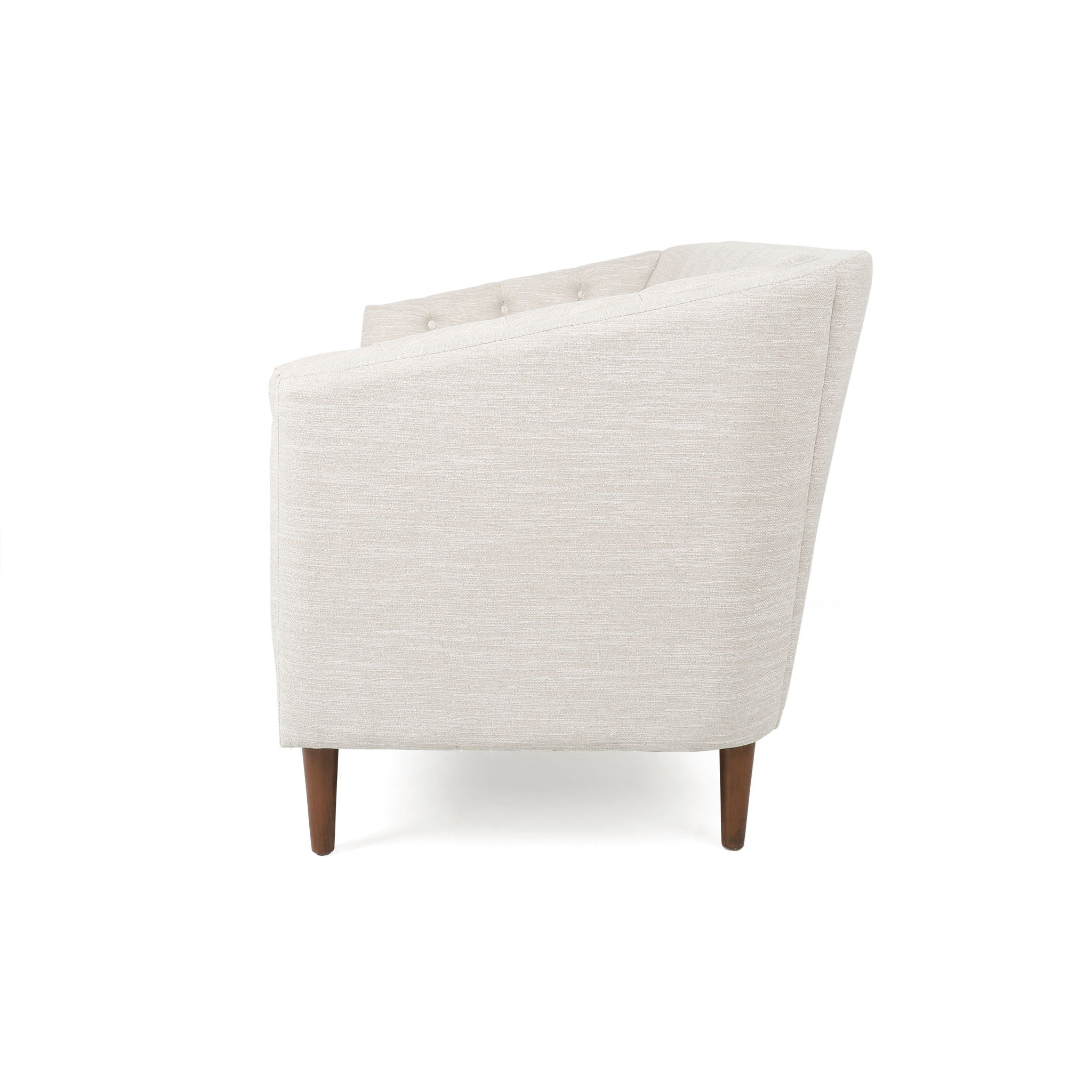 Sophisticated Loveseat With Diamond Stitched Detailing