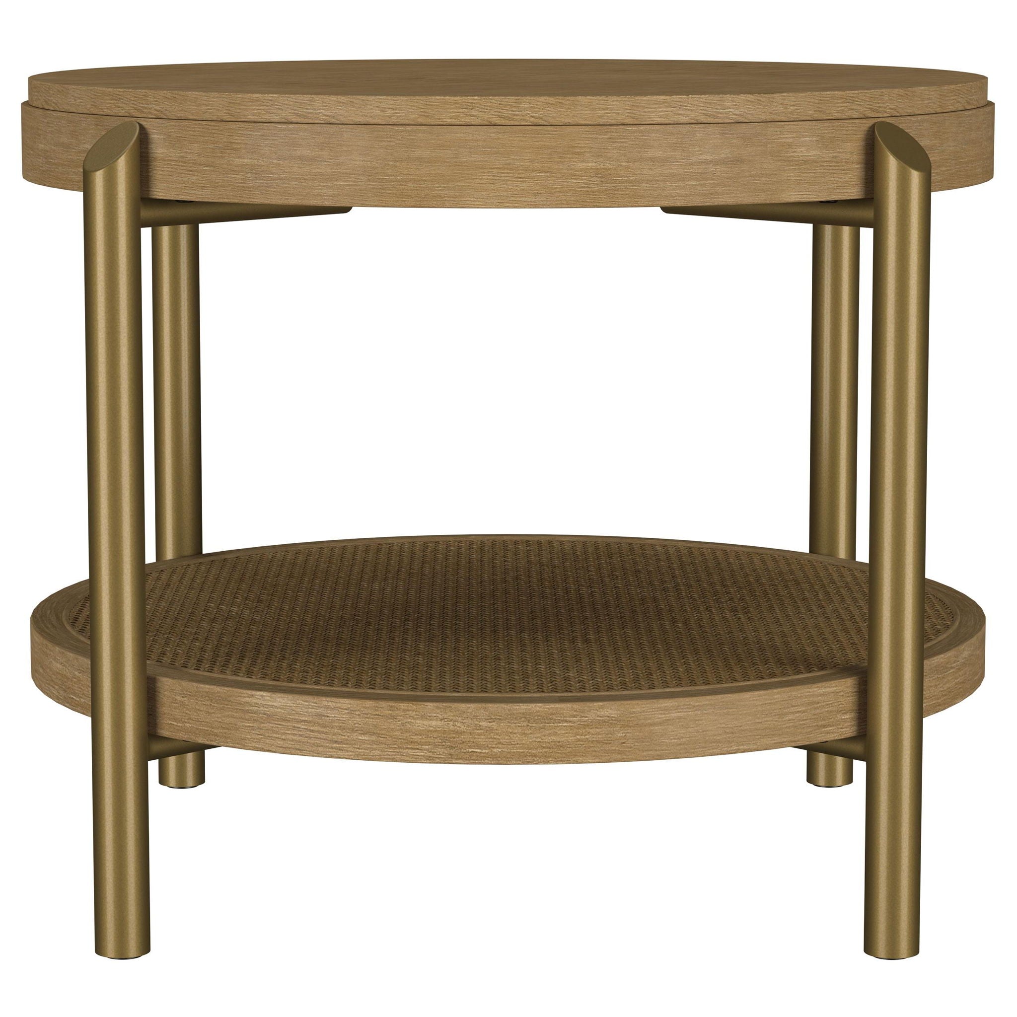 Arini 3-piece Round Coffee and End Table Set Sand Wash
