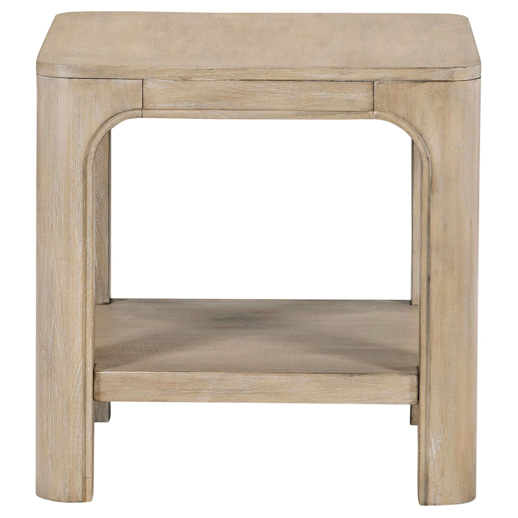 Solano 2-piece Square Coffee Table Set Weathered Mango