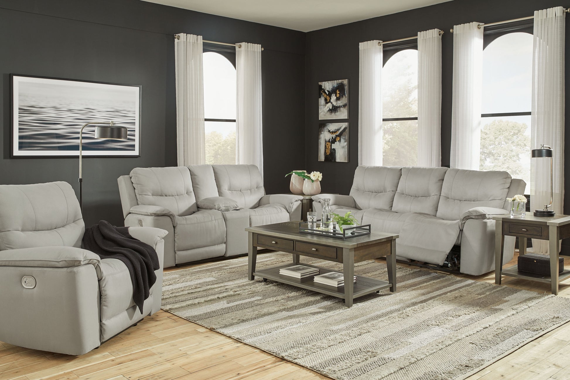 Signature Design by Ashley® Next-gen - Power Reclining Sofa, Loveseat Set | Meri Furniture