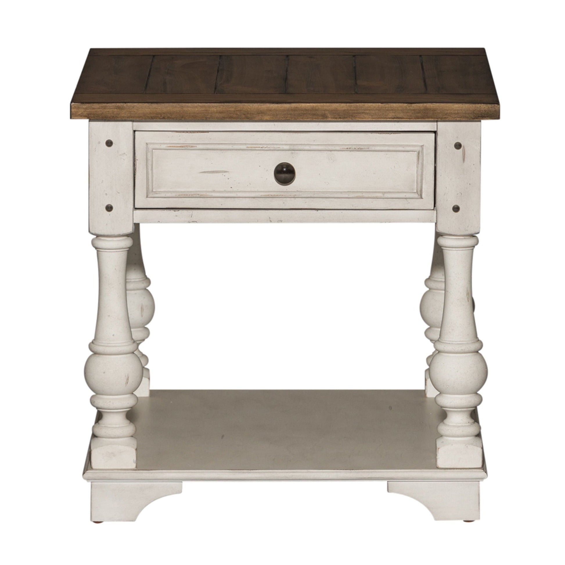 Liberty Furniture Morgan Creek - Alt 3 Piece Living Room Set - White | Meri Furniture