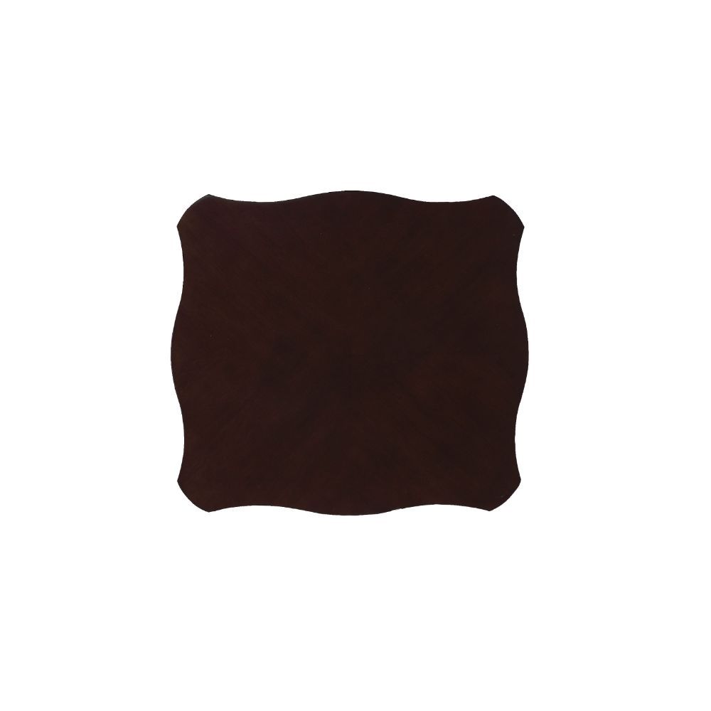 ACME Mathias - End Table - Walnut & White | Meri Furniture