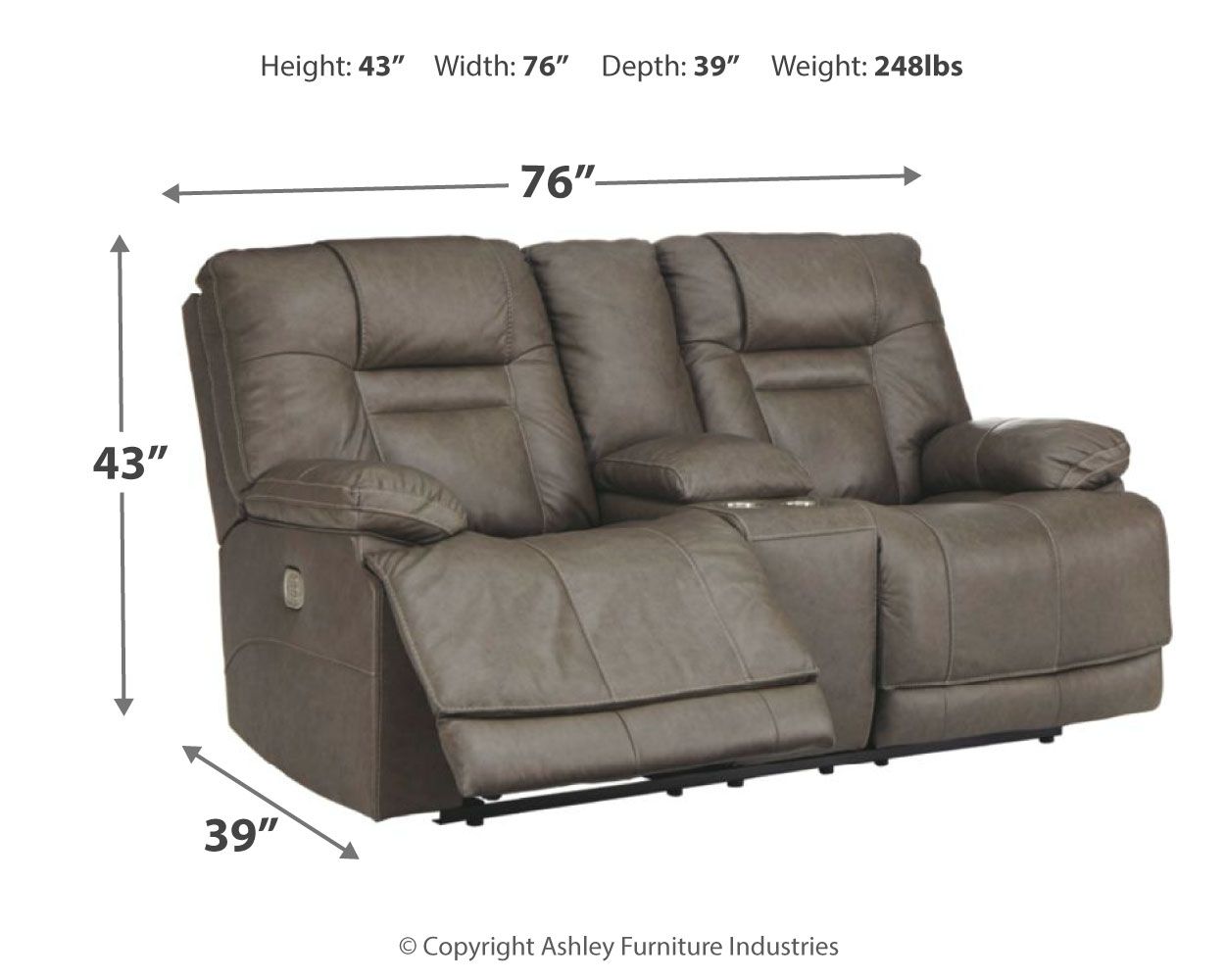 Signature Design by Ashley® Wurstrow - Power Reclining Living Room Set | Meri Furniture