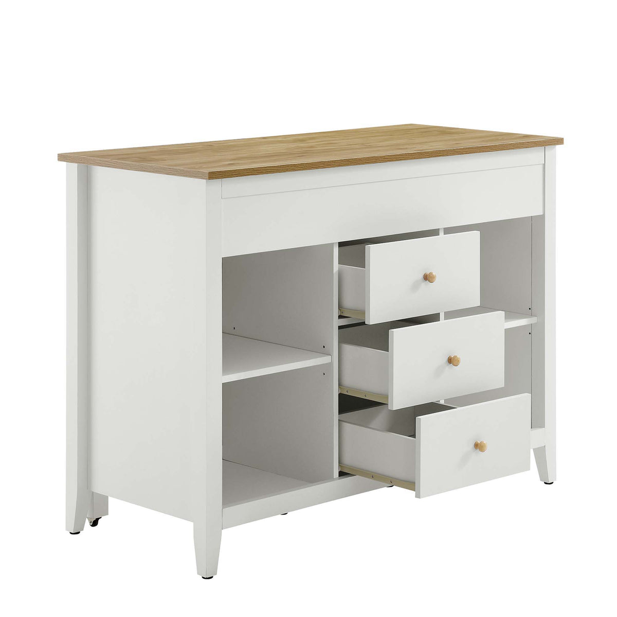 Farmstead Kitchen Island by Modway