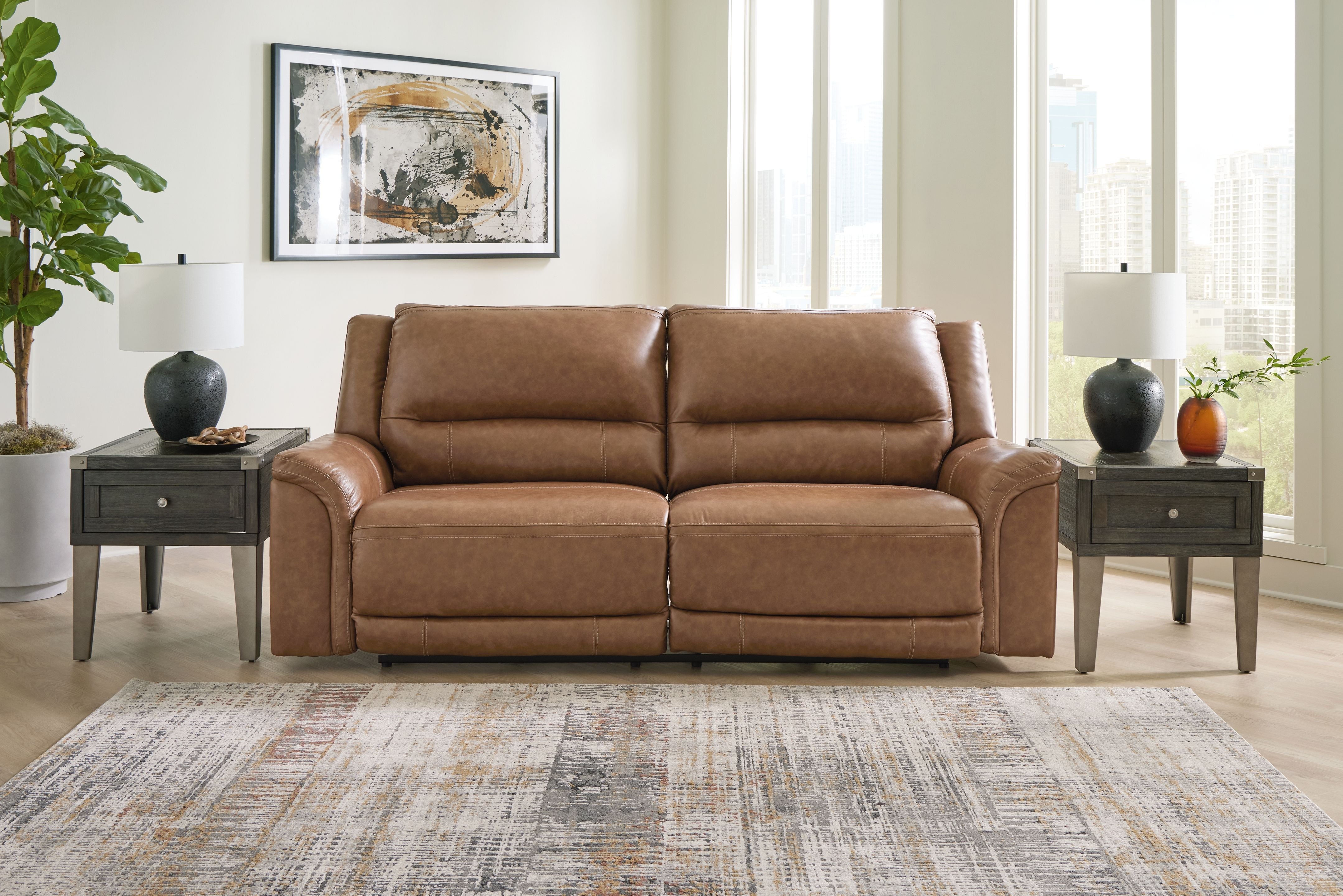 Signature Design by Ashley® Trasimeno - Power Reclining Living Room Set | Meri Furniture
