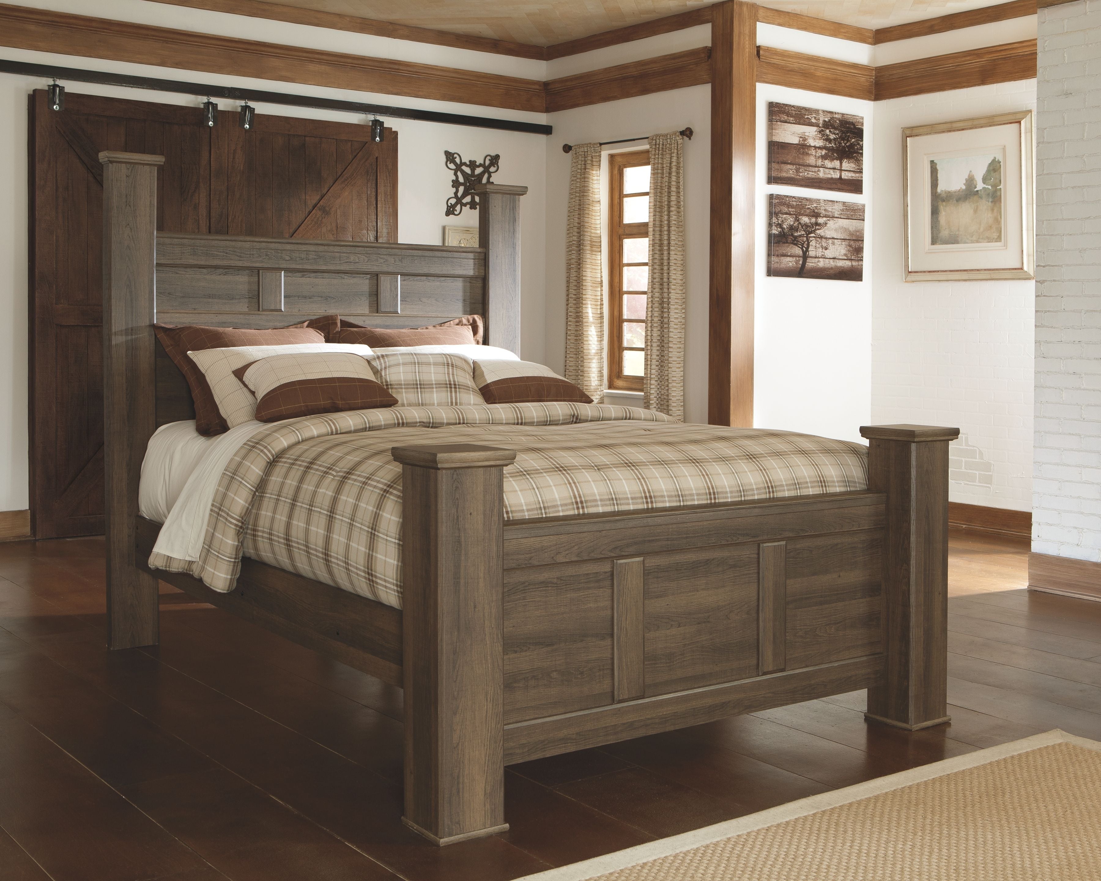 Signature Design by Ashley® Juararo - Poster Bed | Meri Furniture