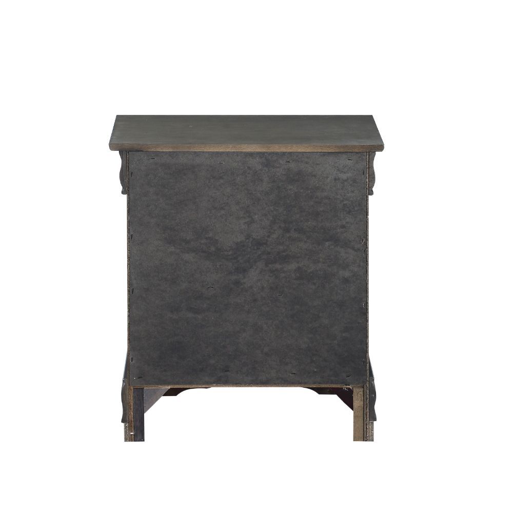 ACME Bring casual elegance into your home with the Louis Phillipe nightstand. This nightstand is a piece that offers any bedroom a sophisticated look. | Meri Furniture