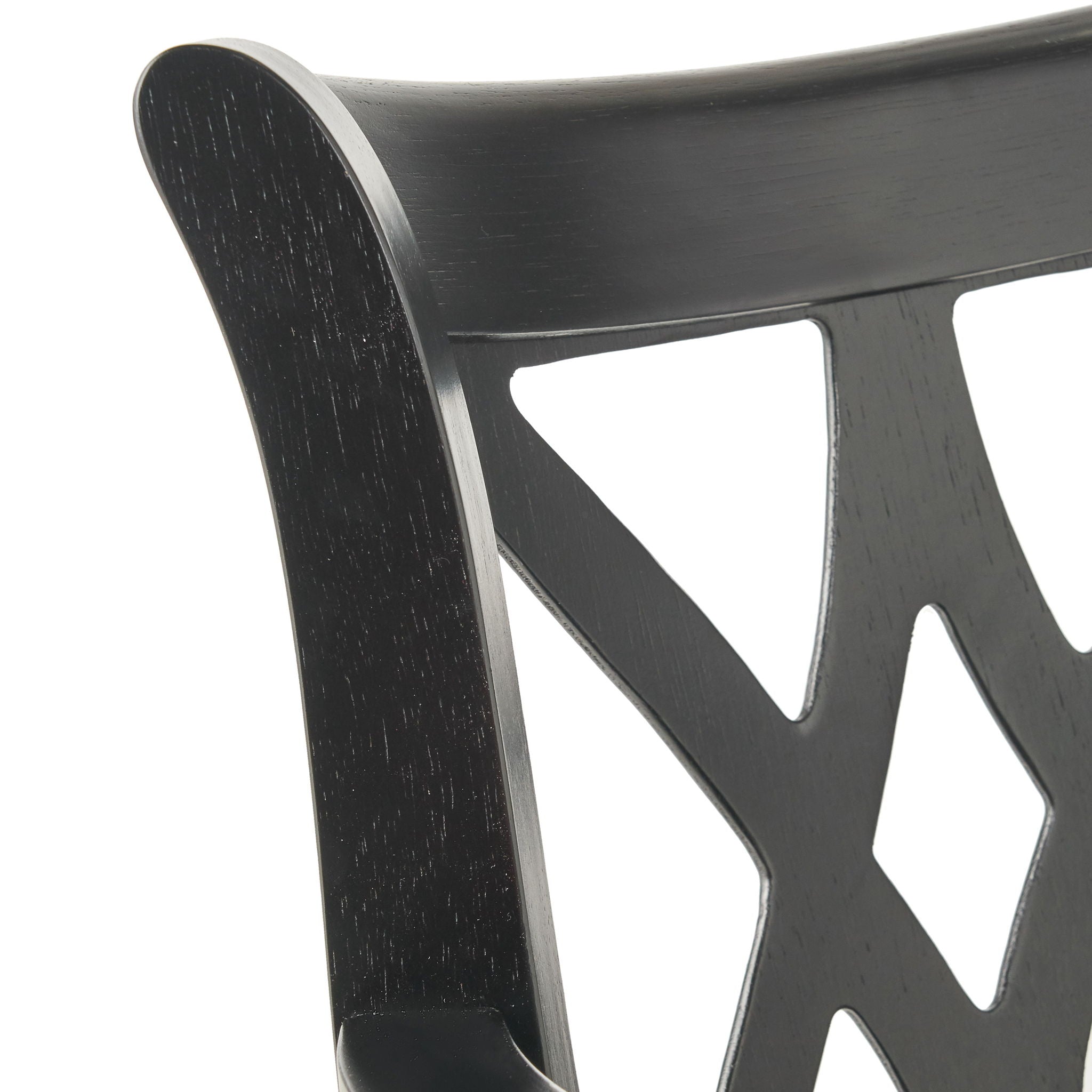 Elegant Leather Swivel Bar Stool With Arms - Espresso