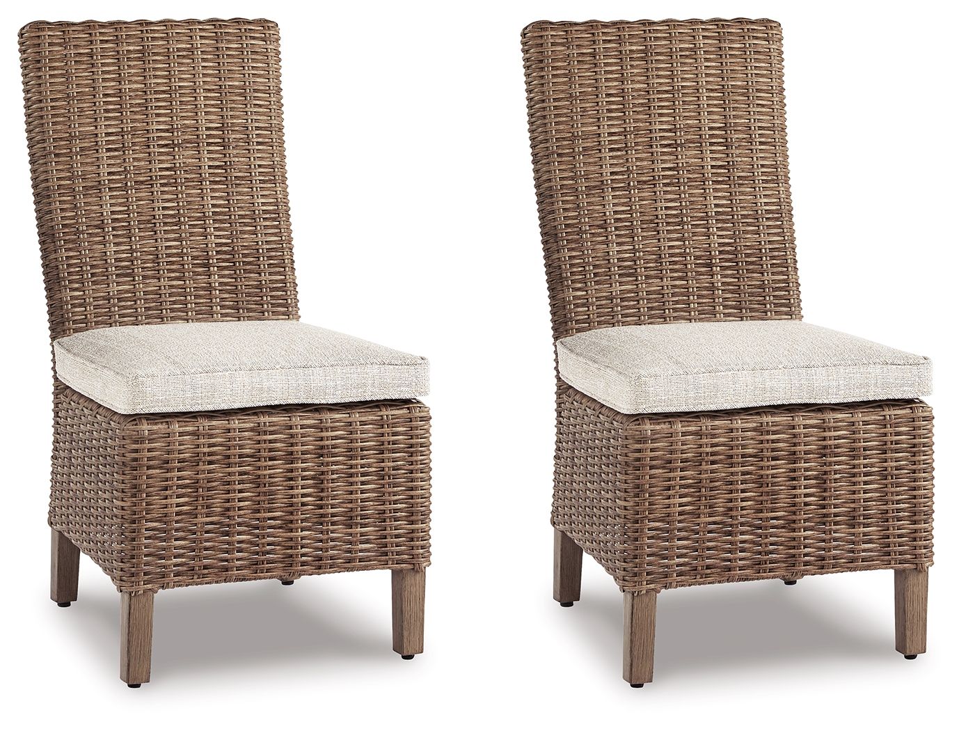 Ashley Furniture Beachcroft - Outdoor Dining Side Chair | Meri Furniture