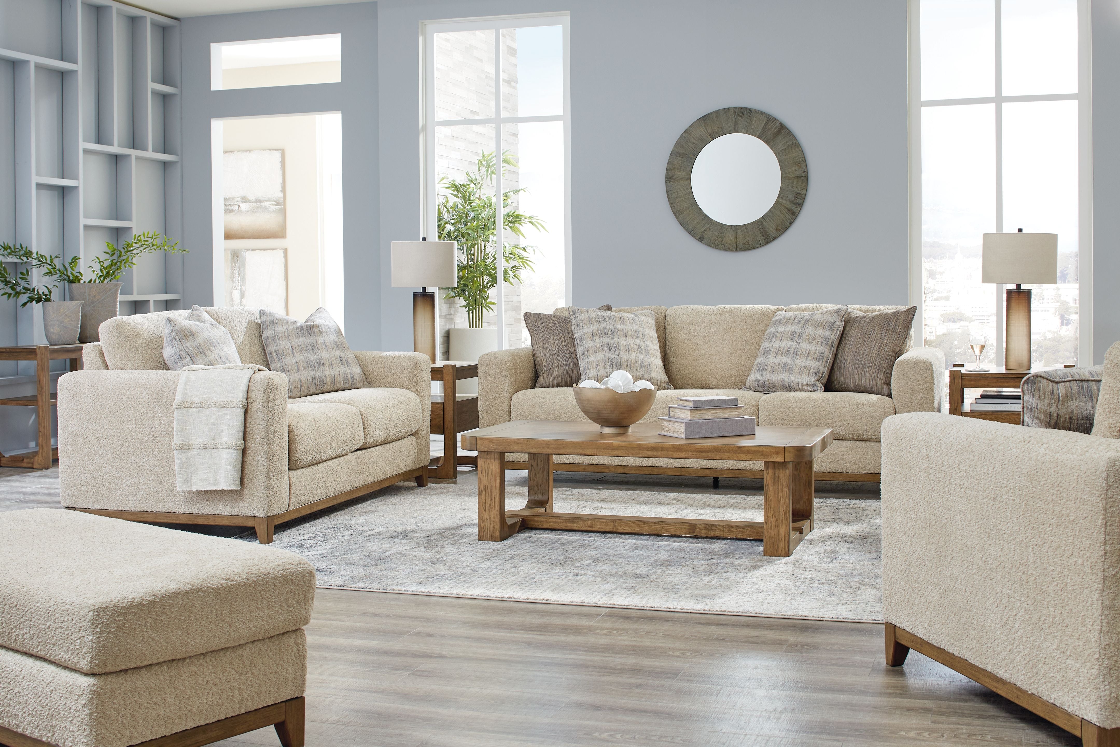 Signature Design by Ashley® Parklynn - Living Room Set | Meri Furniture