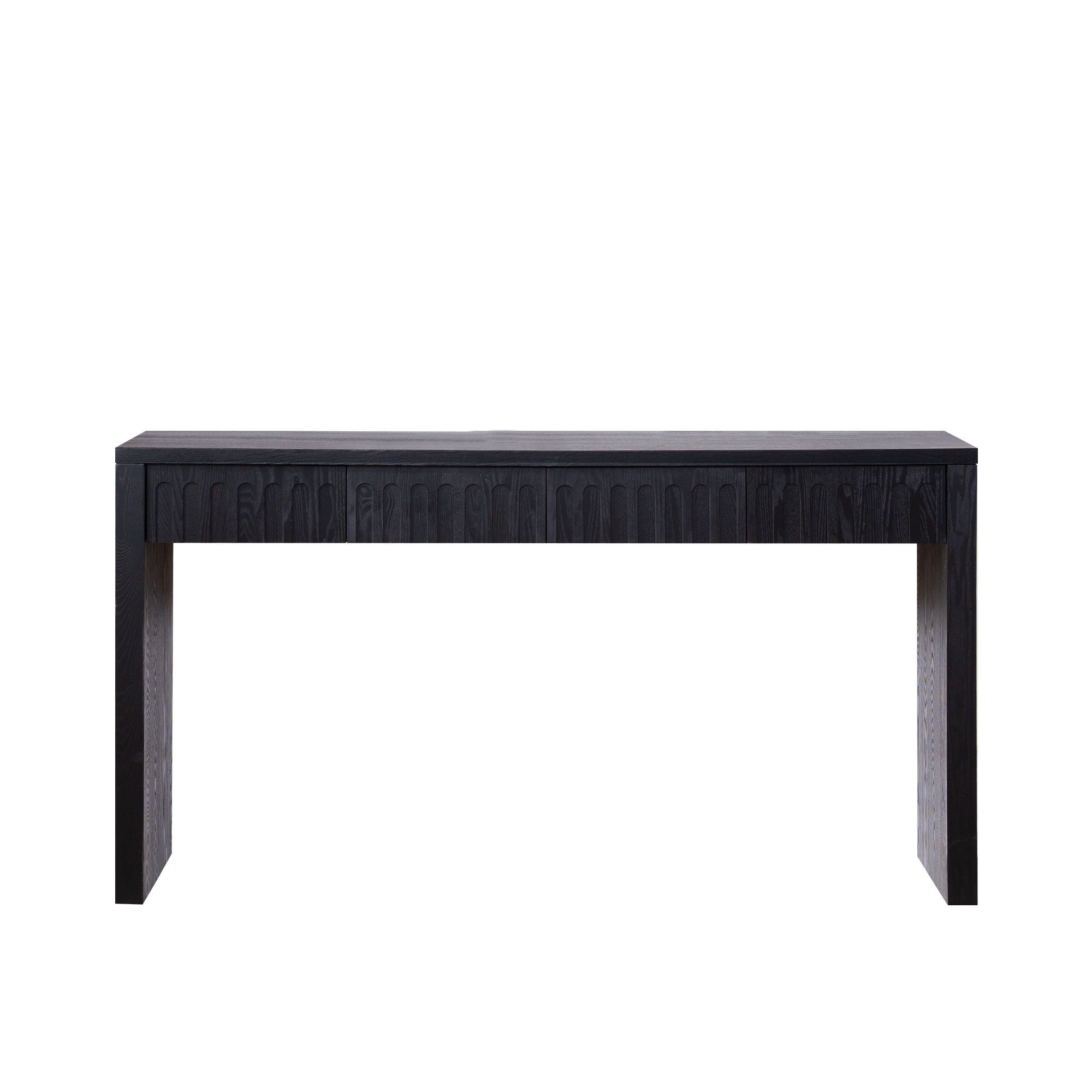 Modern Console Table With 4 Drawers, Entryway Table