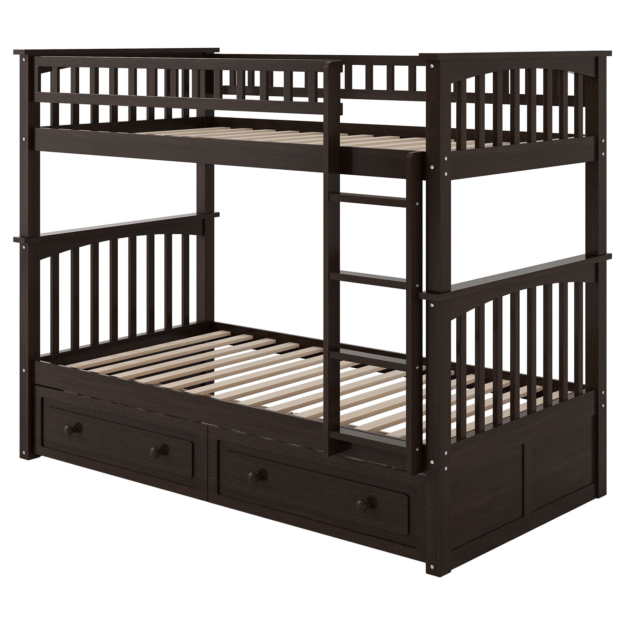 Bunk Bed With Drawers, Convertible Design