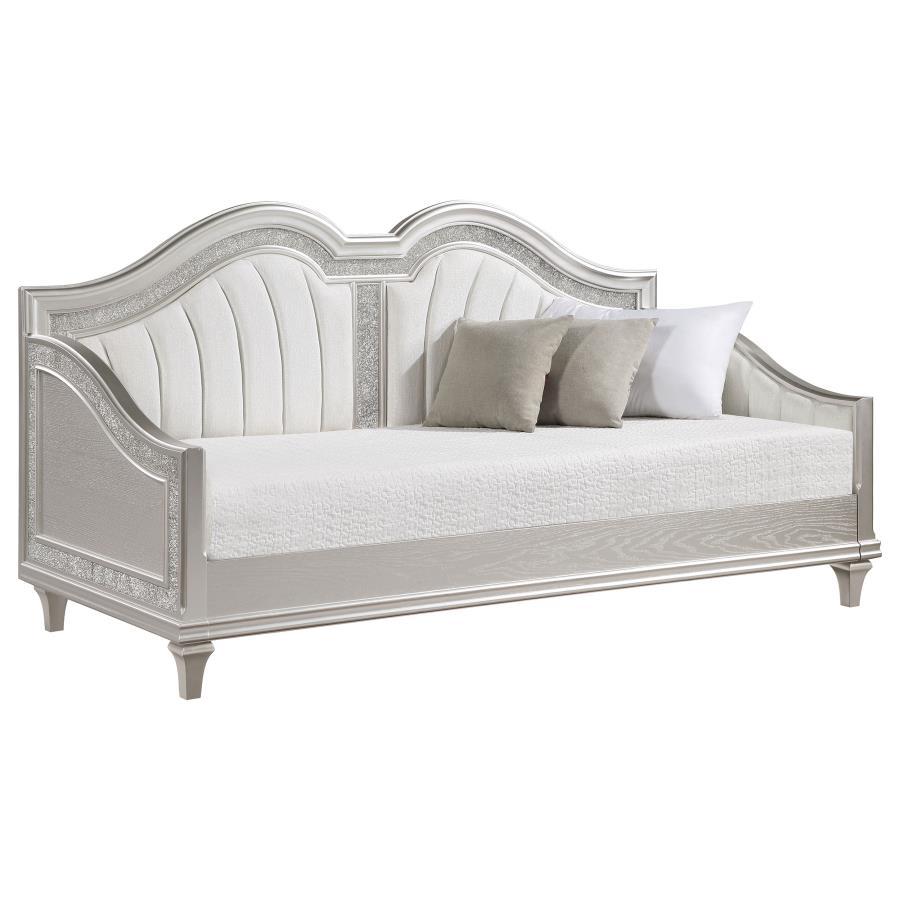 Coaster Fine Furniture Evangeline - Upholstered Twin Daybed - Silver Oak | Meri Furniture