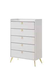 ACME Zeena - Chest - White Finish | Meri Furniture