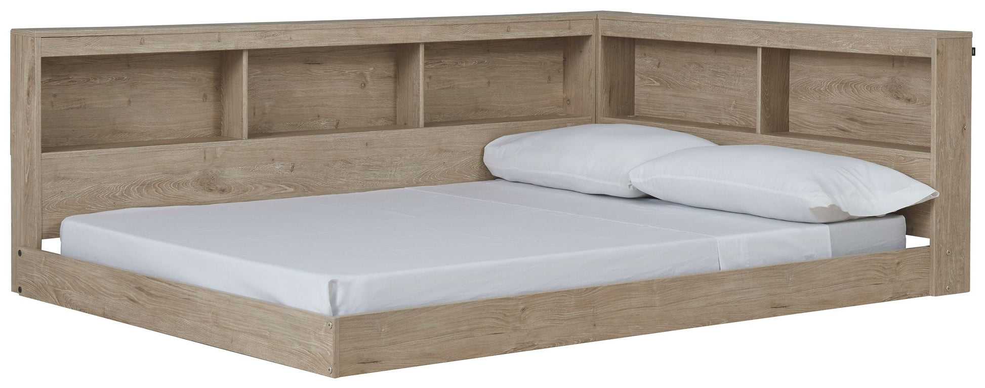 Signature Design by Ashley® Oliah - Bookcase Storage Bed | Meri Furniture