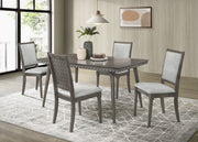 Coaster Fine Furniture Onslow - 5-Piece Rectangular Dining Set - Dark Brown | Meri Furniture