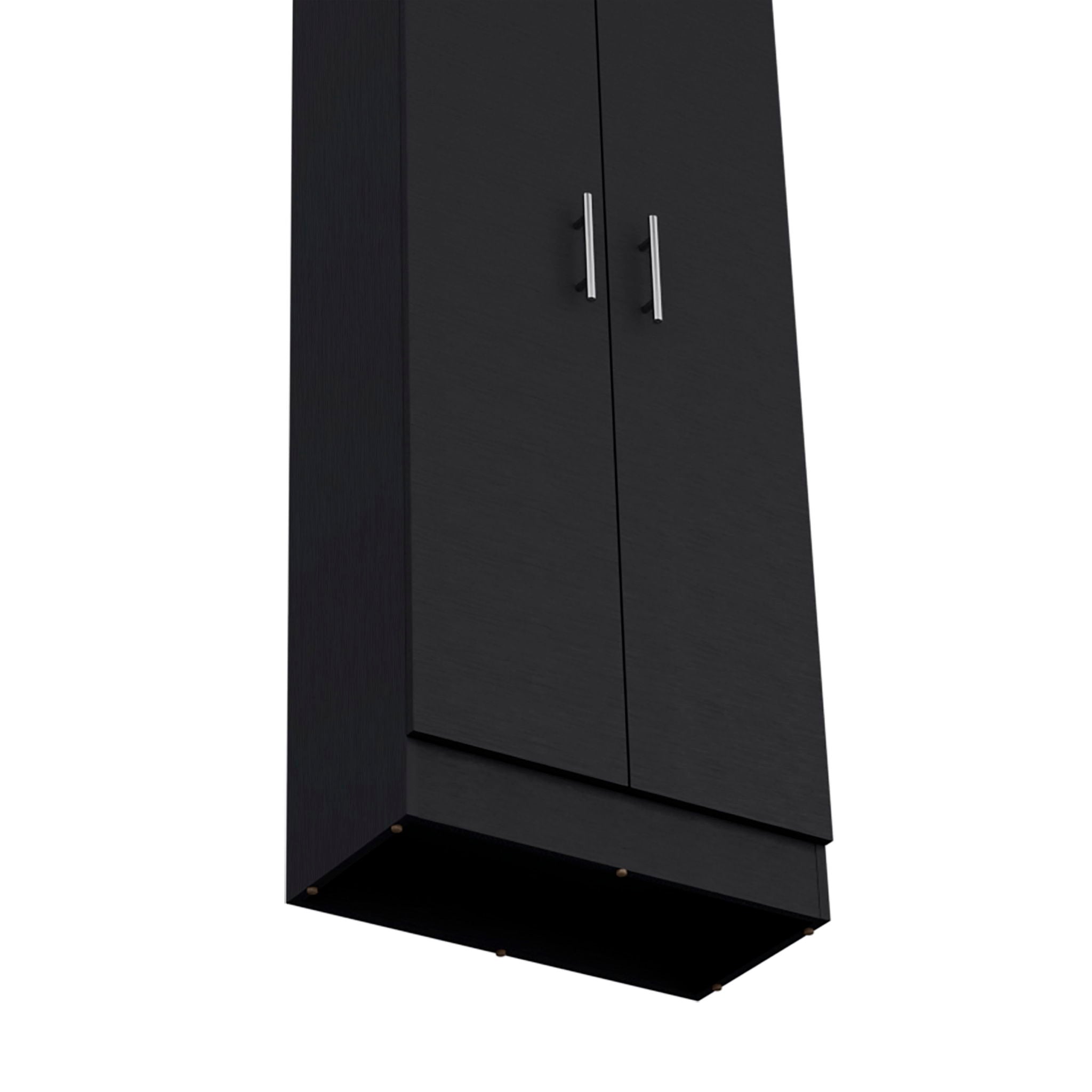 Clinton - Pantry Cabinet Kitchen Storage - Black