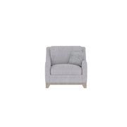 Lounge Chair With Casual Accent - Gray