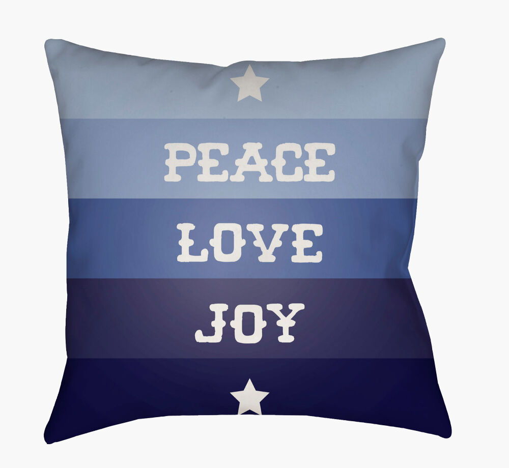 Peace Love Joy Pillow