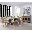 ACME Nathaniel - Dining Table - Maple | Meri Furniture