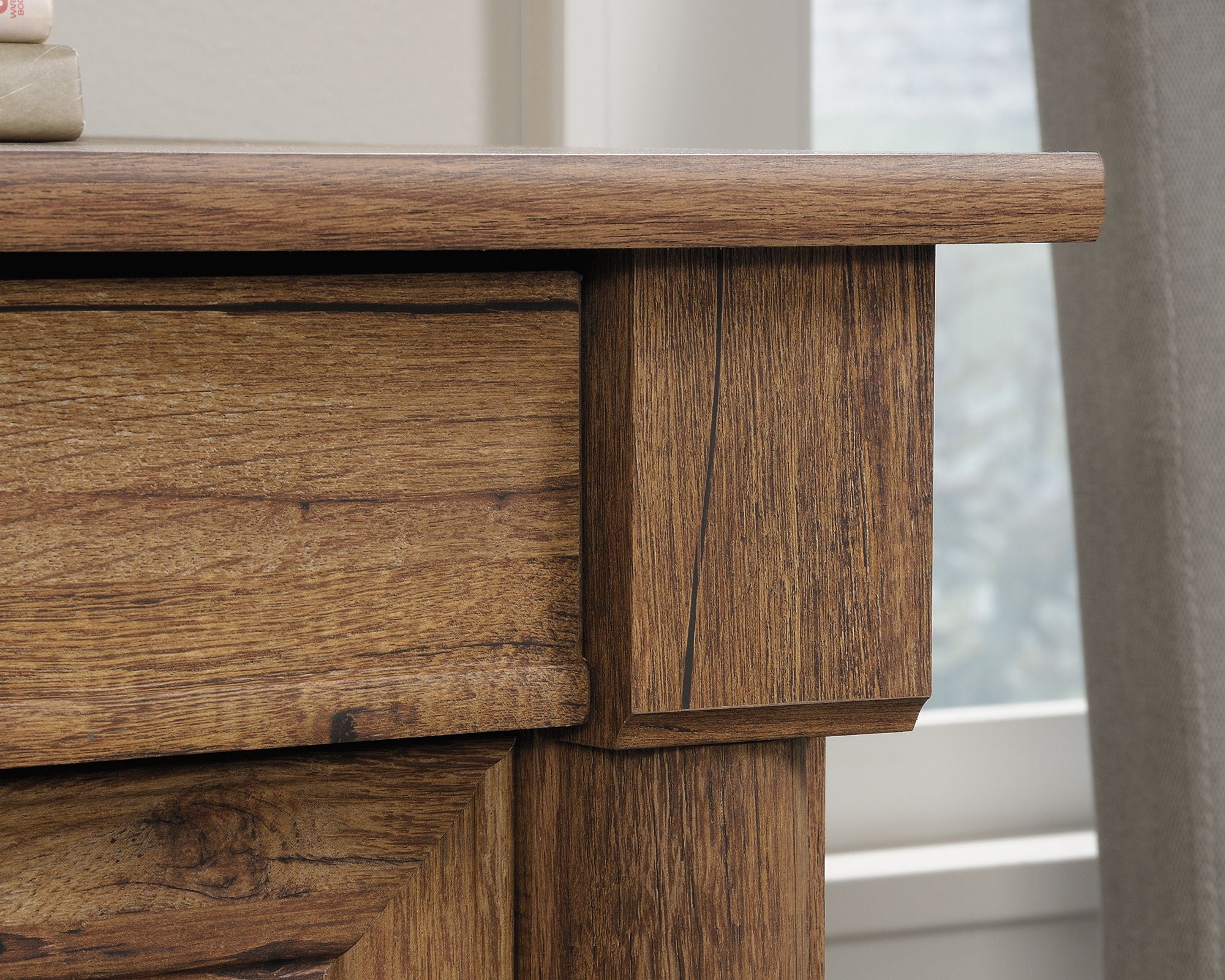 Computer Desk in Vintage Oak