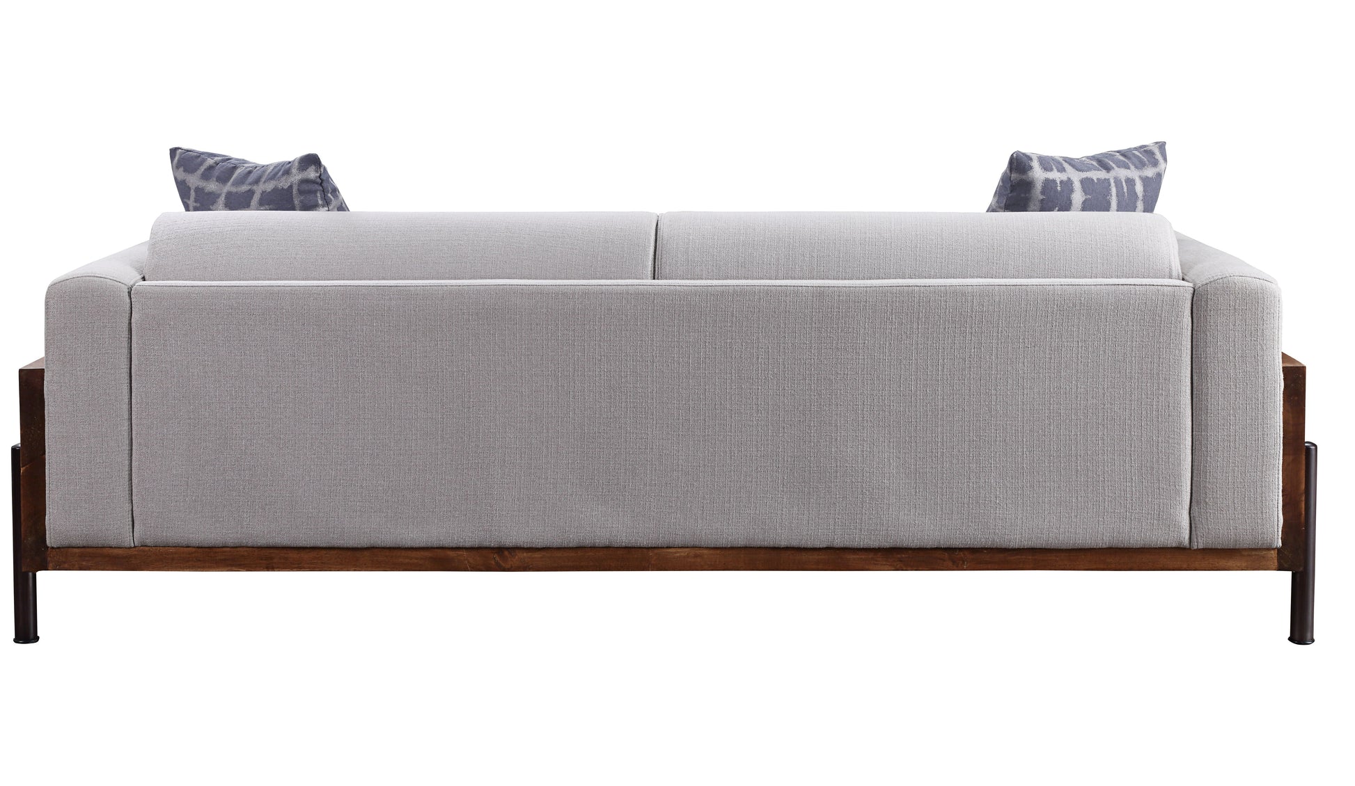 ACME Pelton - Sofa - Fabric & Walnut | Meri Furniture