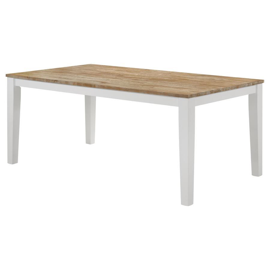 Coaster Fine Furniture Hollis - Rectangular Wood Dining Table - Brown | Meri Furniture