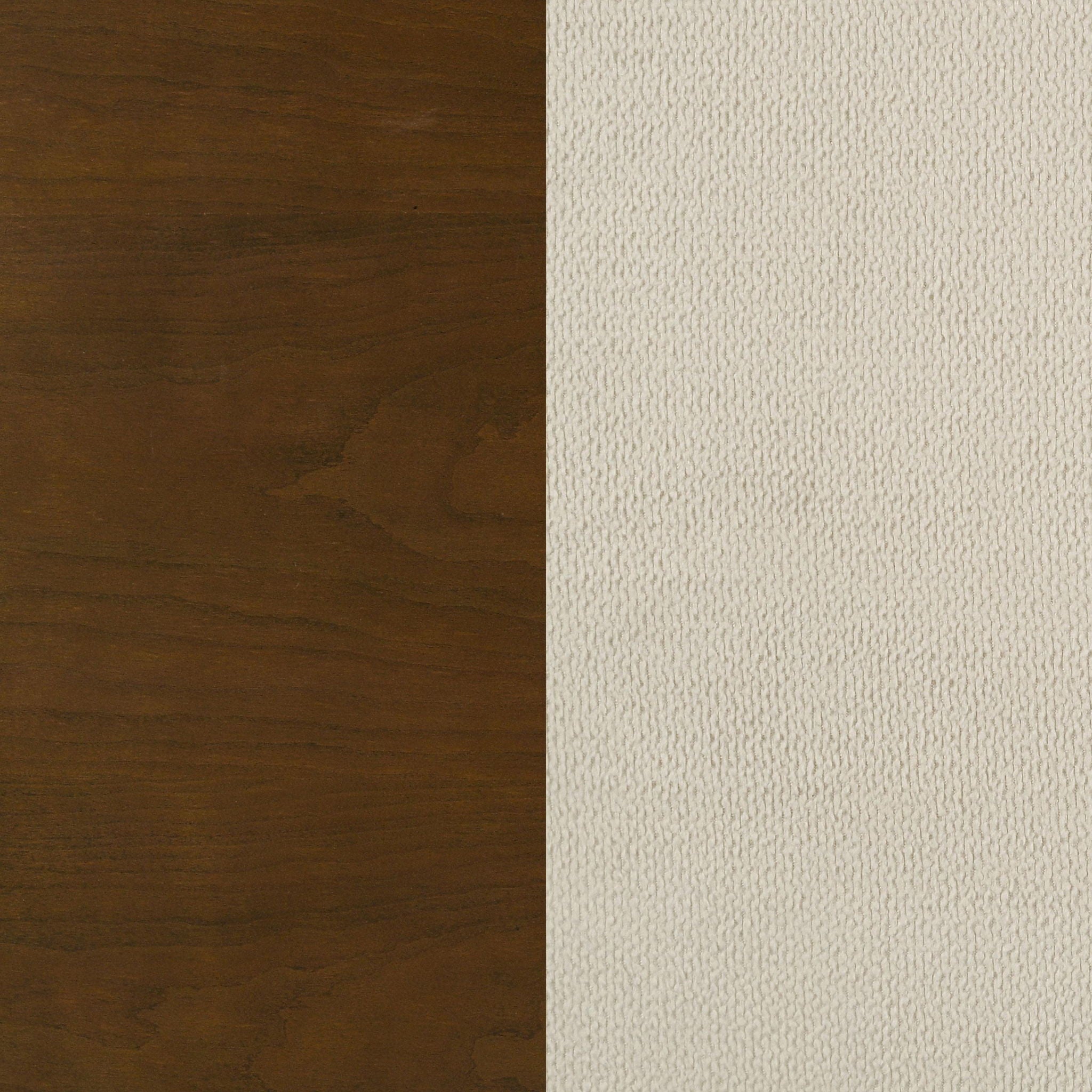 Garland 58-inch Eastern King Panel Bed Cream Brown Cherry
