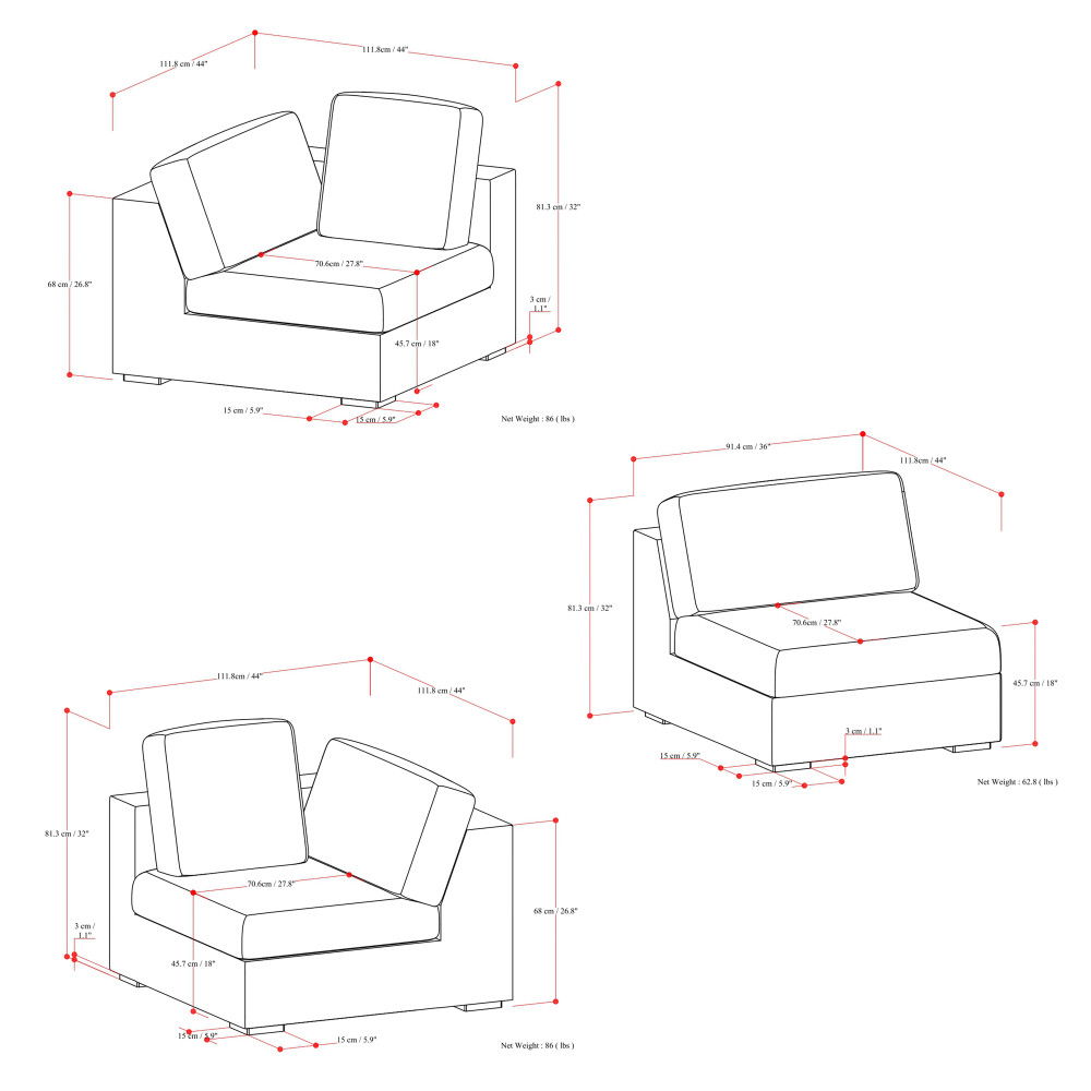 Jasmine - Handcrafted Sofa