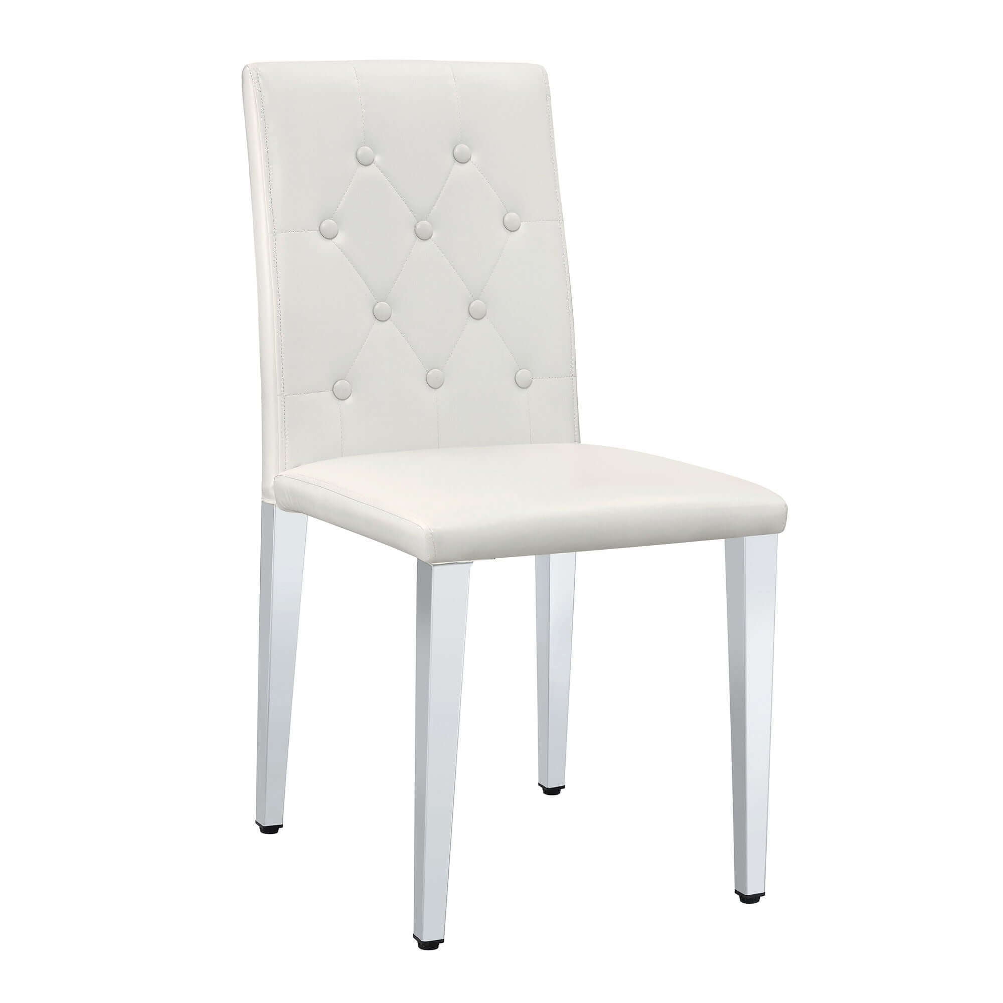 Dining Chairs With Ergonomic Buckle Backrest For Home