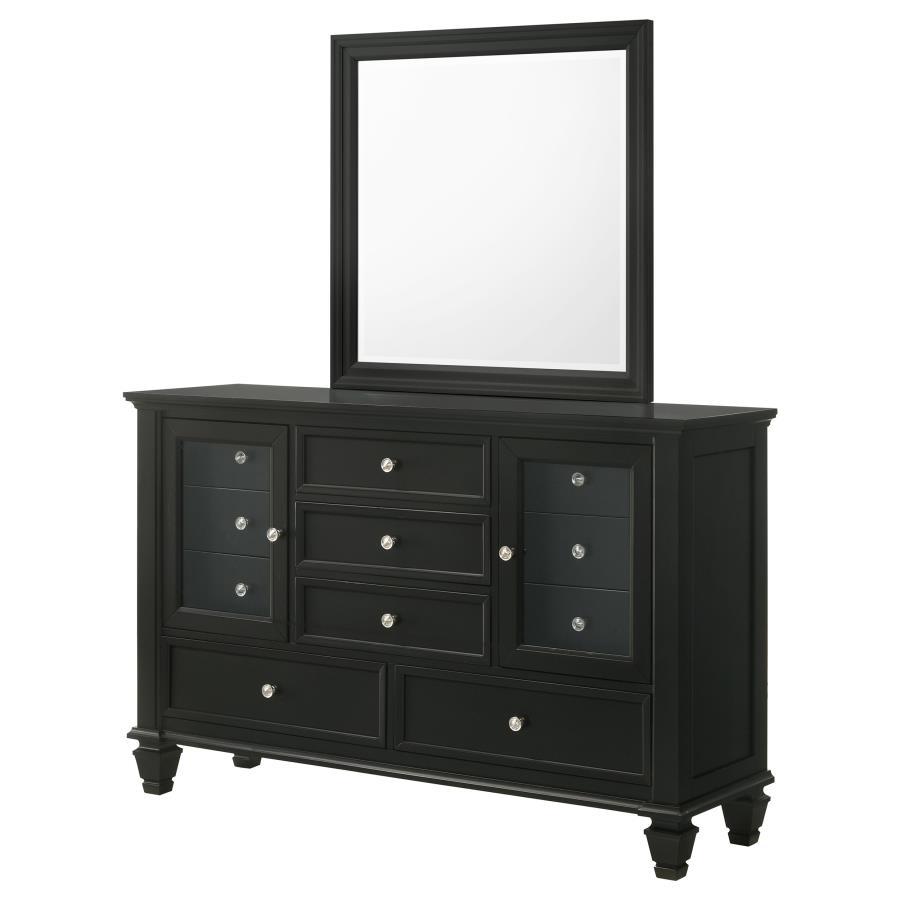 Coaster Fine Furniture Sandy Beach - 11-drawer Dresser With Mirror | Meri Furniture