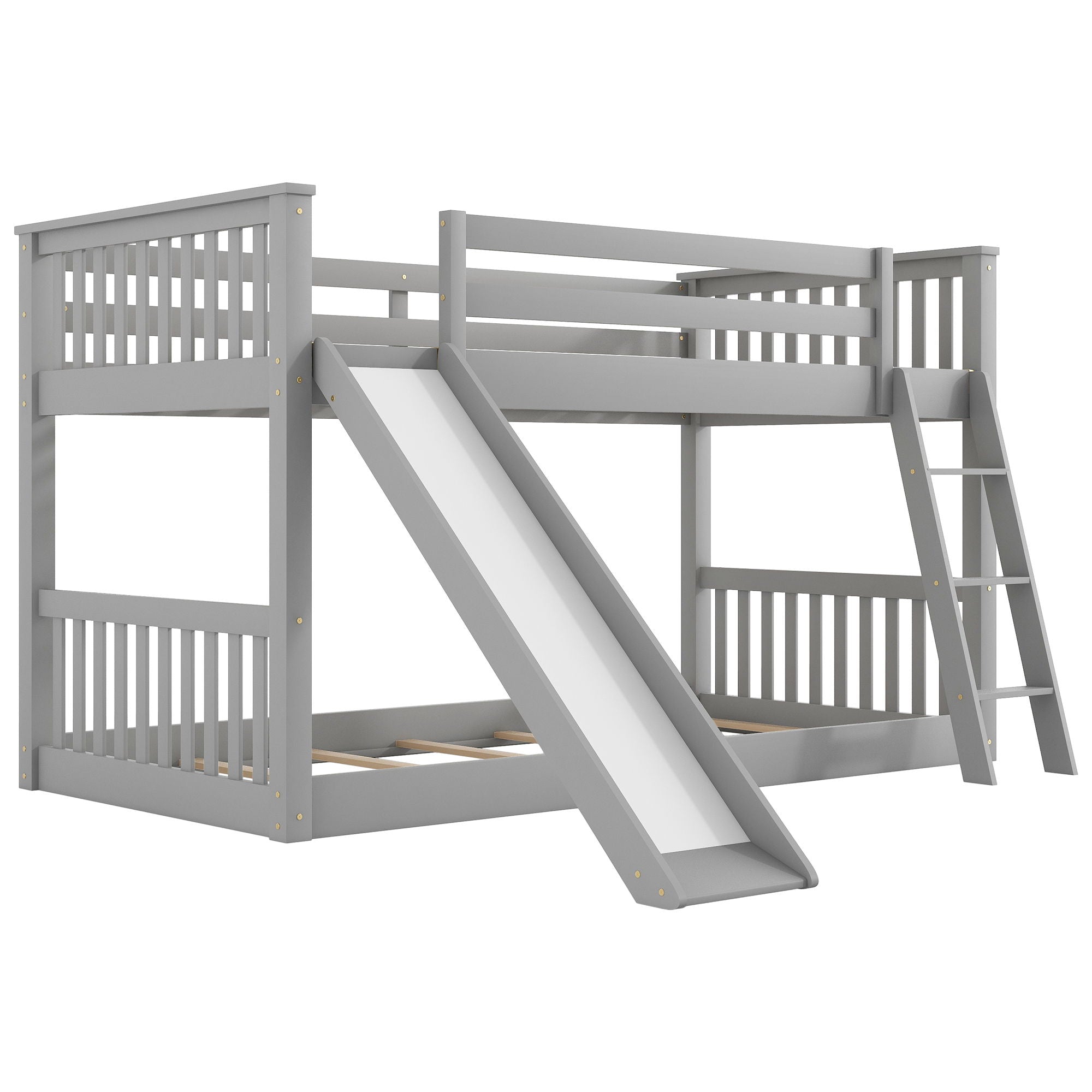 Bunk Bed & Convertible Slide And Ladder