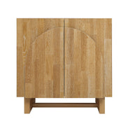 2 Door Cabinet, Suitable For Bedroom - Natural