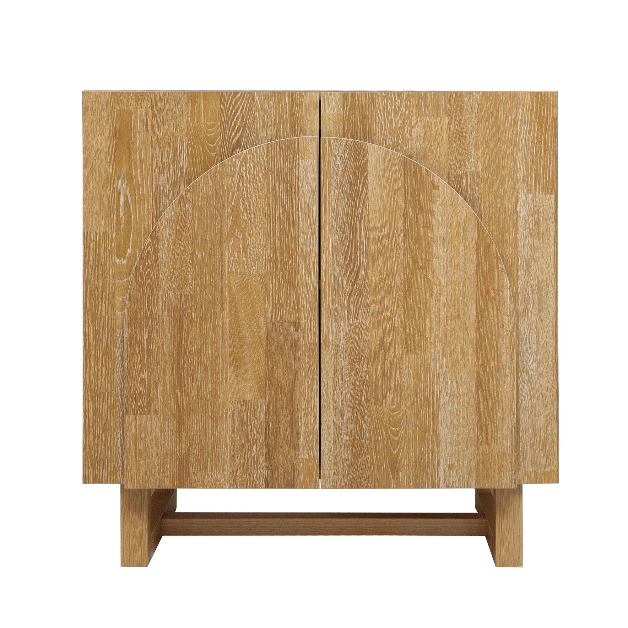 2 Door Cabinet, Suitable For Bedroom - Natural